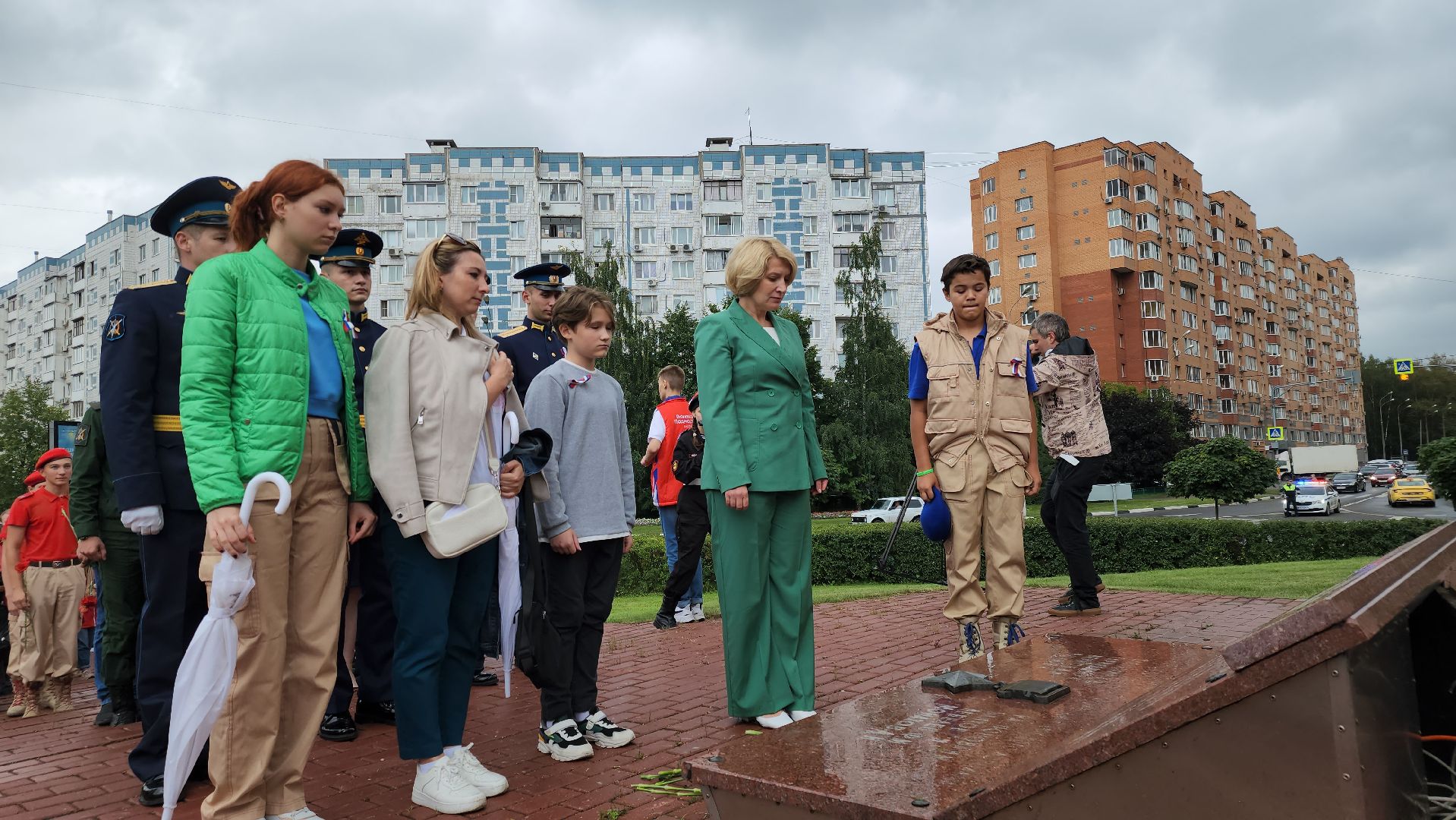 День ВВС, Мытищи, возложение цветов, памятник лётчикам мытищинского аэроклуба, Нина Распопова