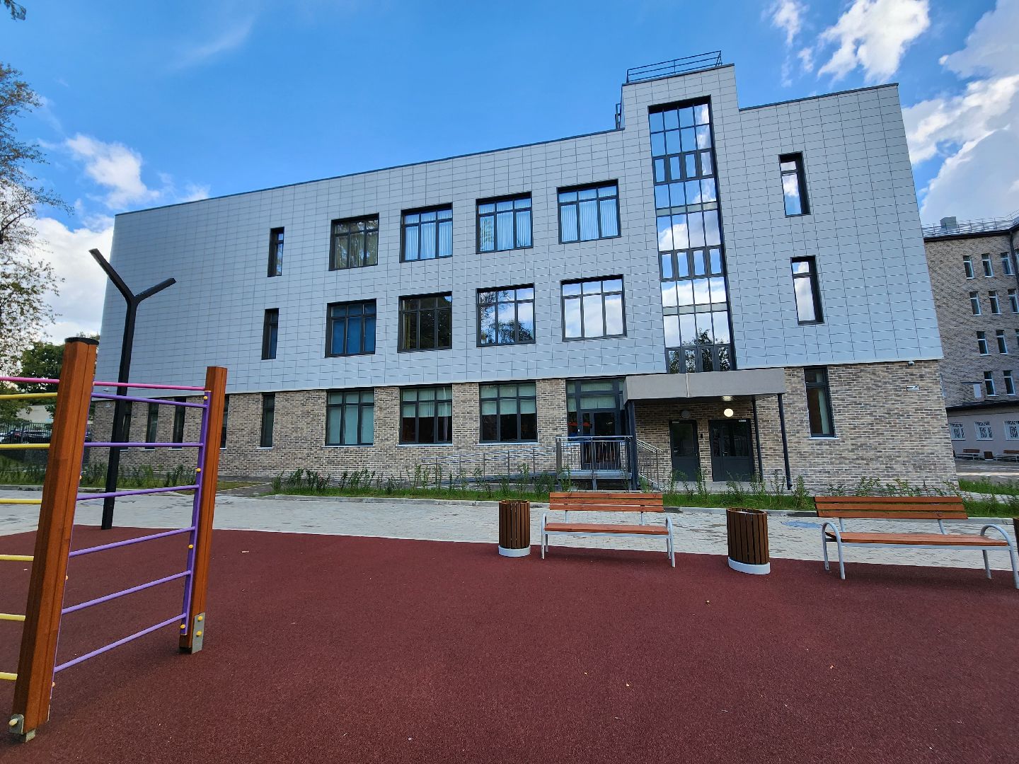 Мытищи, школа №6, пристройка