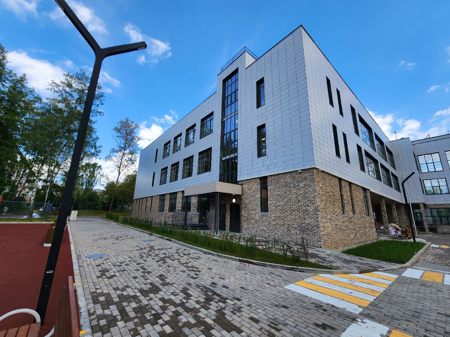 Мытищи, школа №6, пристройка