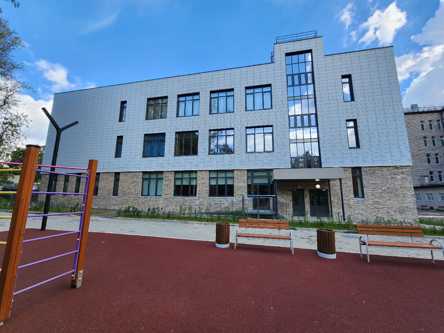 Мытищи, школа №6, пристройка