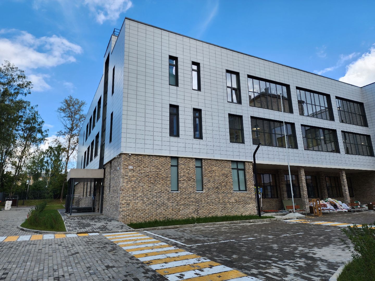 Мытищи, школа №6, пристройка