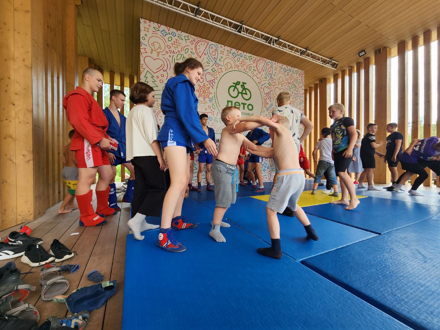 Самбо в парках, Мытищи, Эльмира Кахраманова