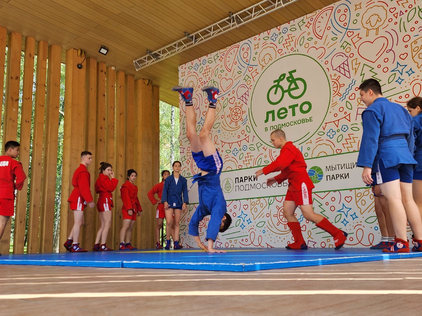 Самбо в парках, Мытищи, Эльмира Кахраманова