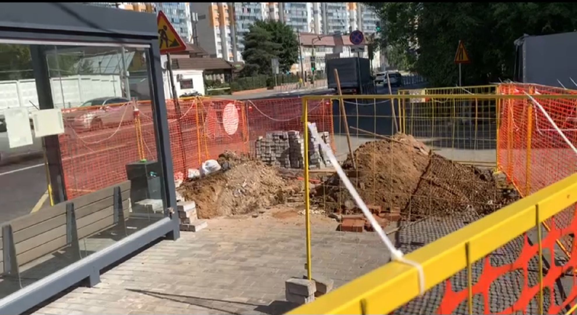 Авария на кабельной линии, Мытищи, Белобородова