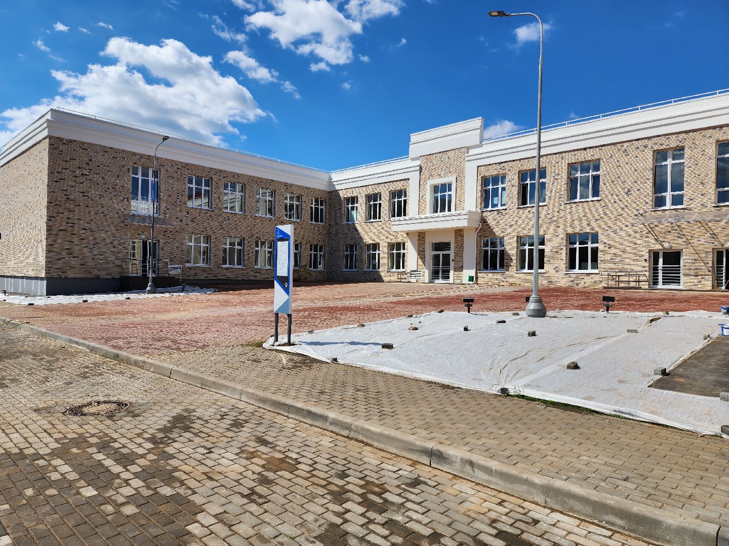 Раменское, строительство, пристройка к школе №6, готовность к открытию 1 сентября