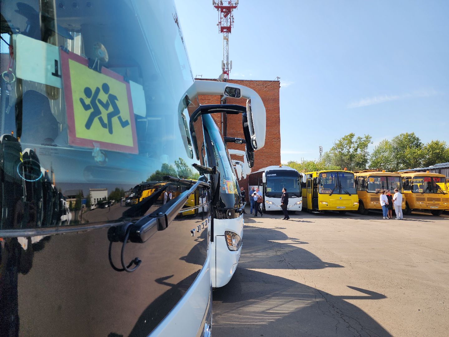 Домодедово, проверка автобусов, школьный автобус, комиссионная проверка, сельская местность, подвоз детей, ПДД, ГИБДД, критерии проверки