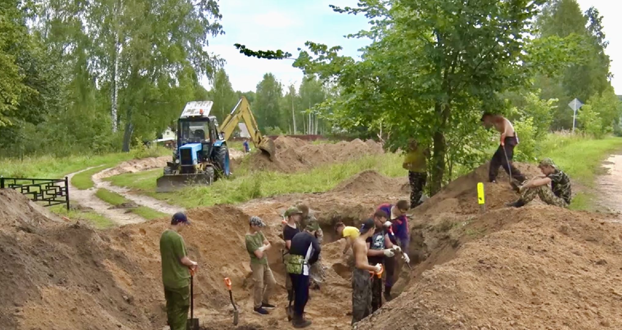 Клин, общество, память, поиски, ВОВ