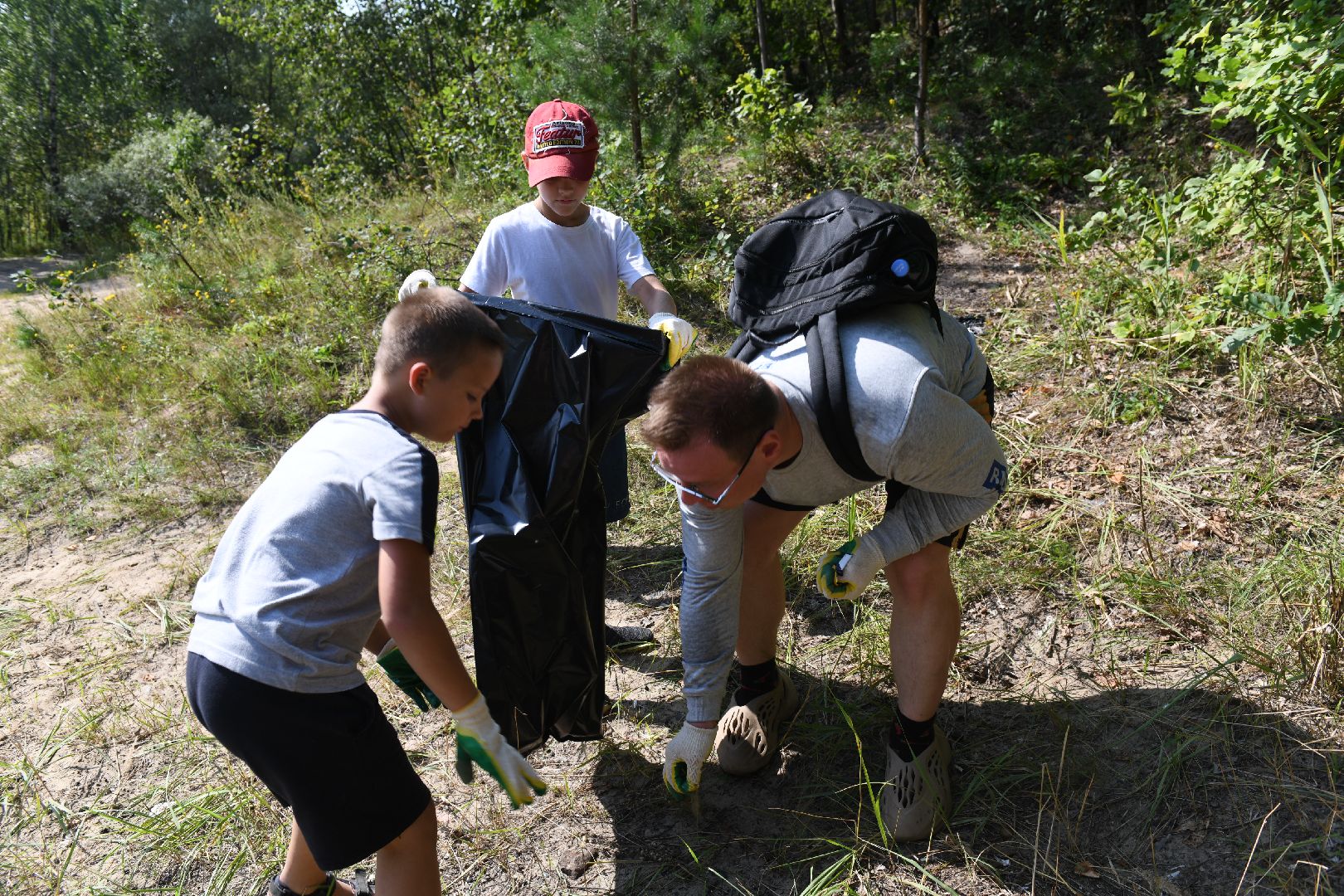 лыткарино, чистый берег, уборка, активисты