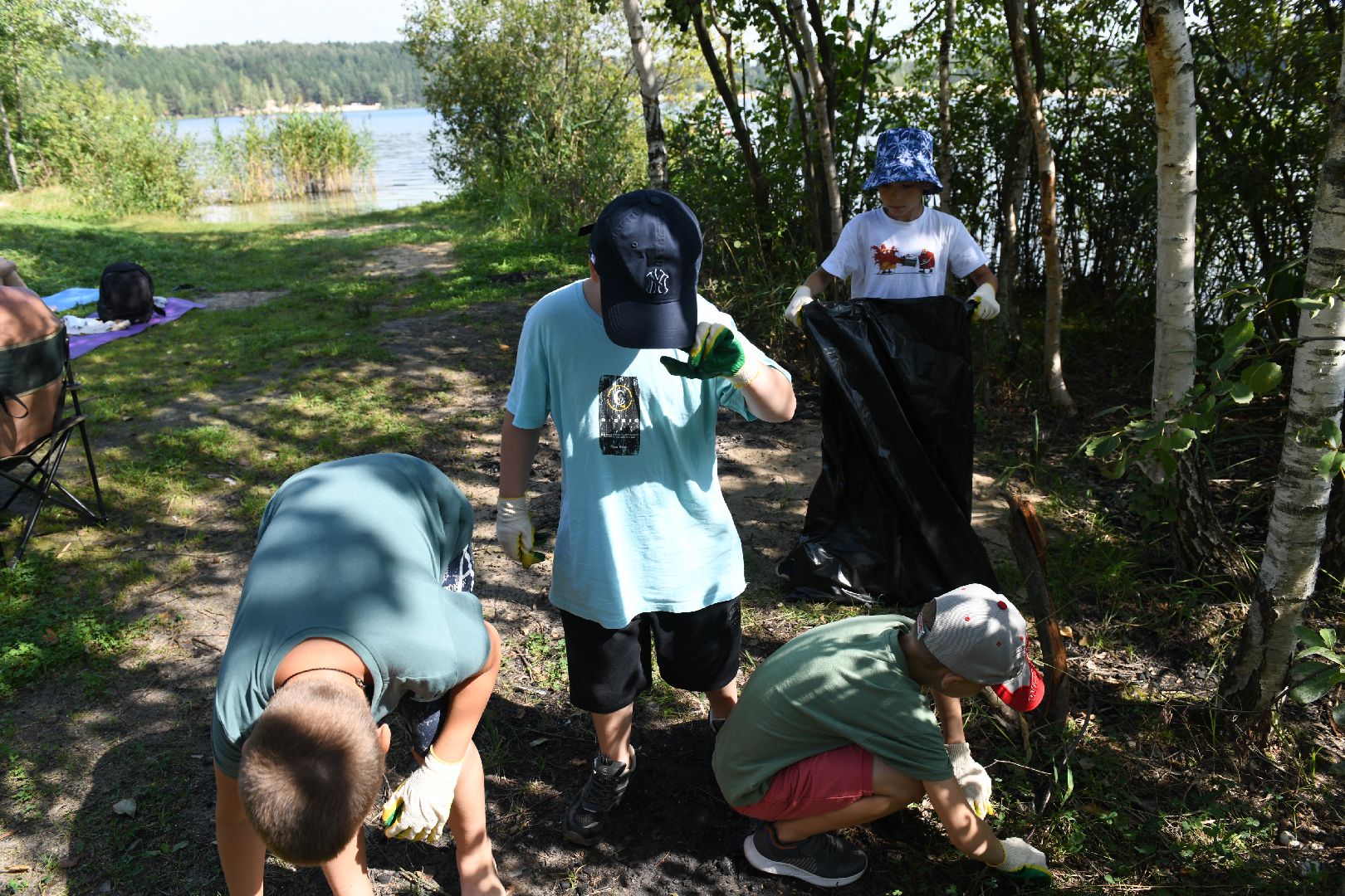 лыткарино, чистый берег, уборка, активисты