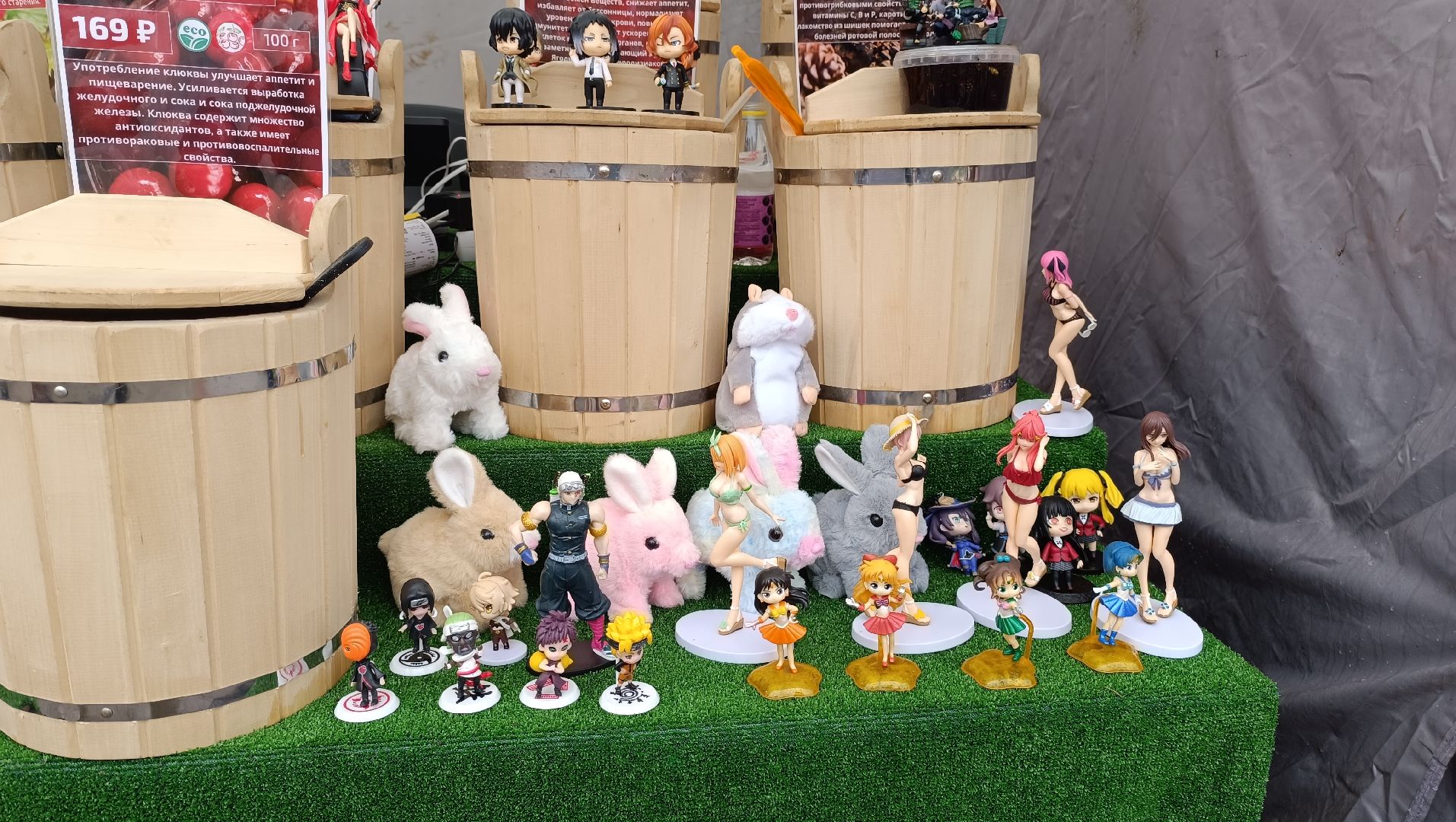 Лобня, ярмарка, мёд, ягоды