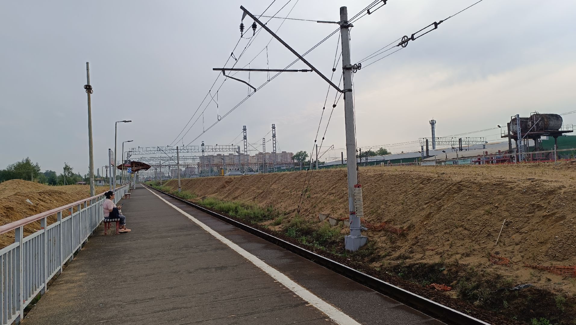 Лобня, мост, ремонт