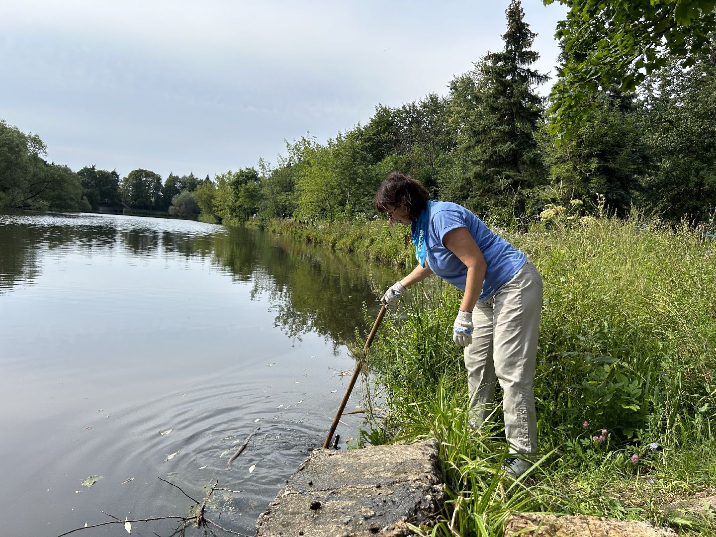акция, вода России, Фрязино, пруд