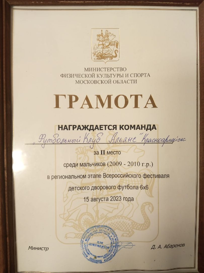 Красноармейск, Пушкинский, дворовый футбол, серебряные призеры, областной турнир