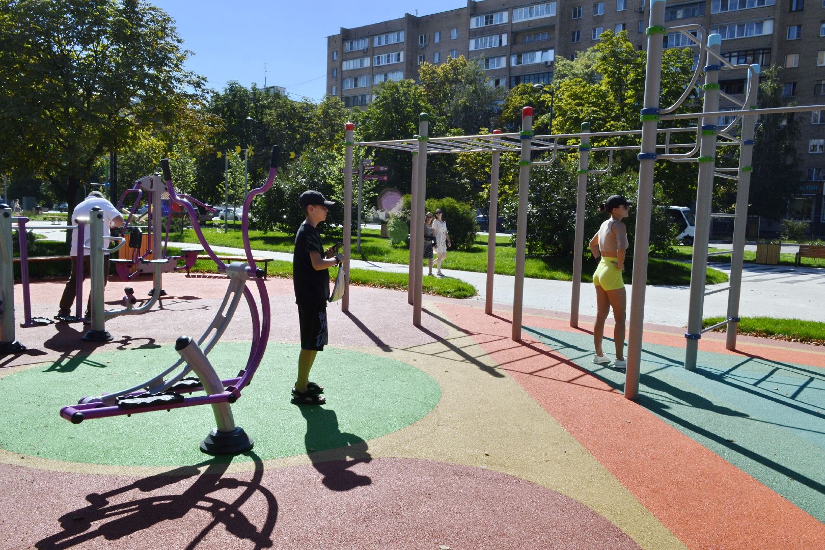 Балашиха, Подмосковье, благоустройство, парки, скверы, Бульвар цветов,МЦД-4