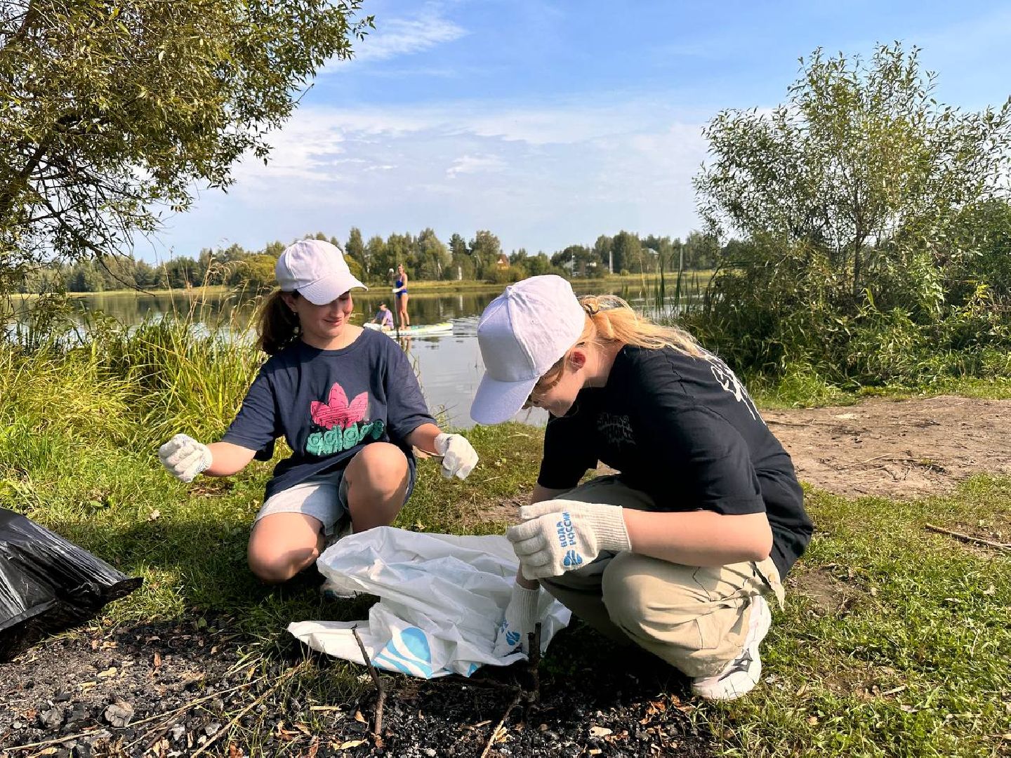 Можайск, Можайский городской округ, Подмосковье, Вода России, акция, волонтёры, субботник, уборка, берег, река, активисты