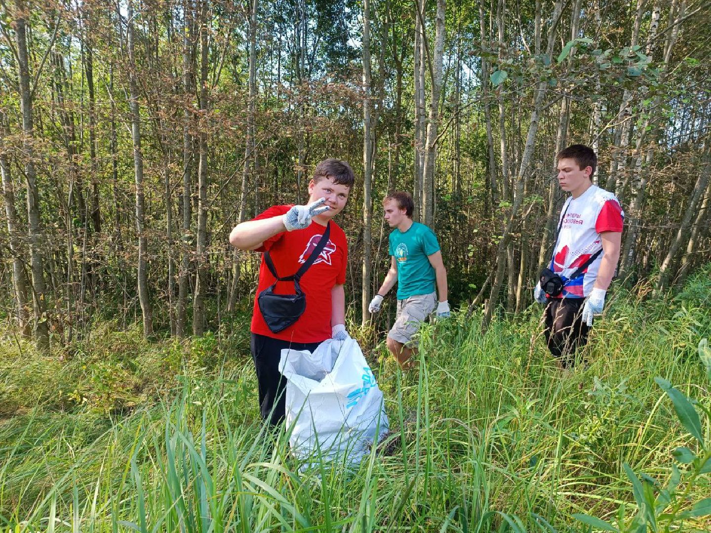 Можайск, Можайский городской округ, Подмосковье, Вода России, акция, волонтёры, субботник, уборка, берег, река, активисты