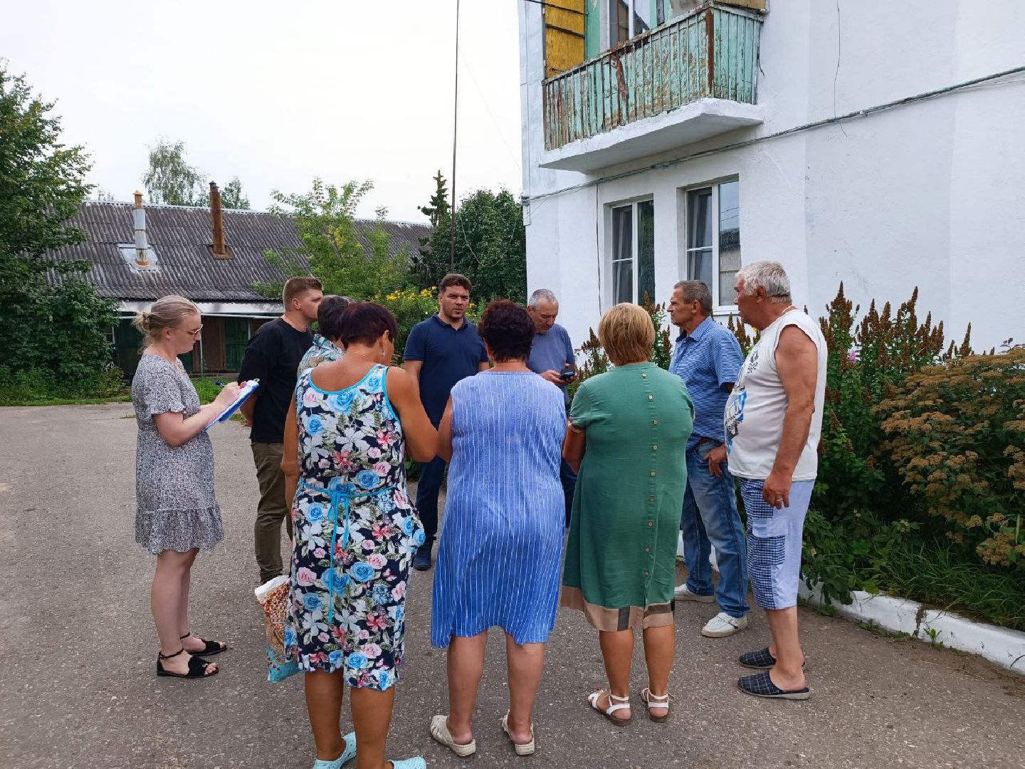 Можайск, Можайский городской округ, Подмосковье, проблема, решение, ЖКХ, канализация, глава, встреча, жители, открытая власть