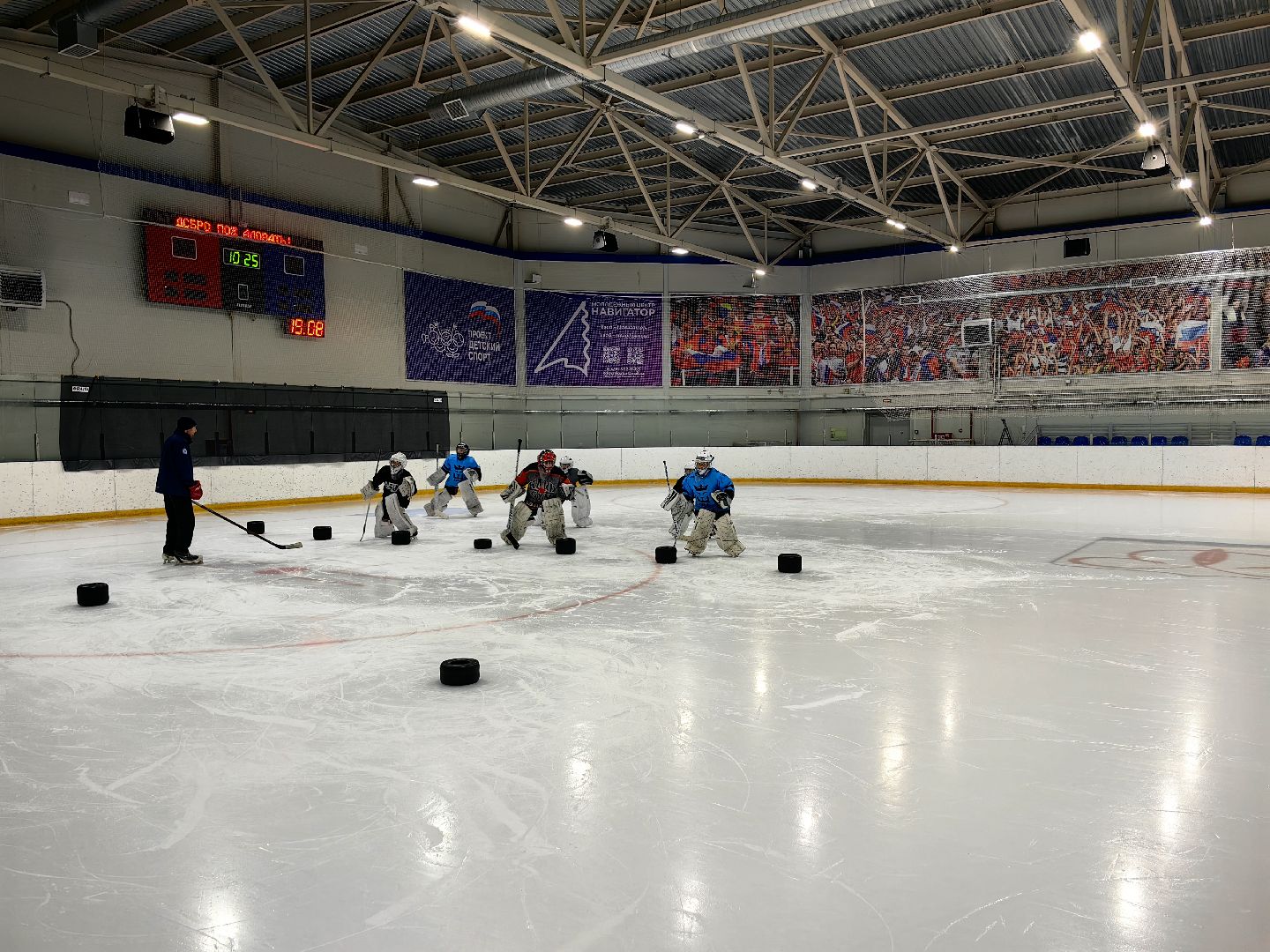 Хоккей, тренировка, сезон, команда, арена