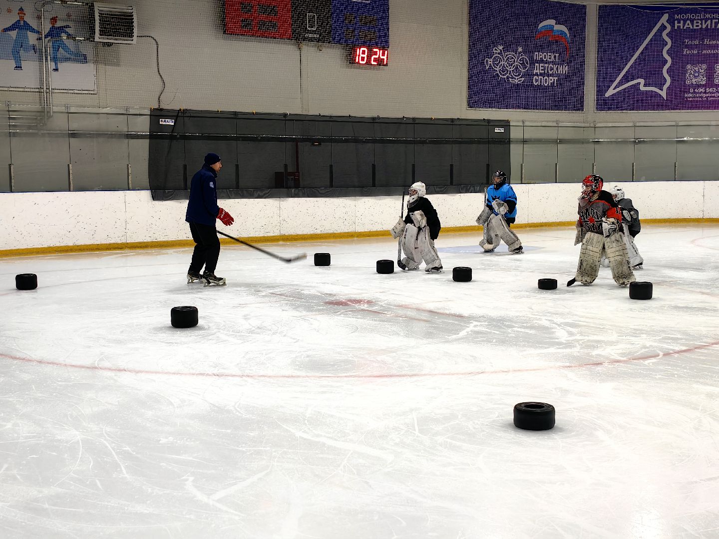 Хоккей, тренировка, сезон, команда, арена