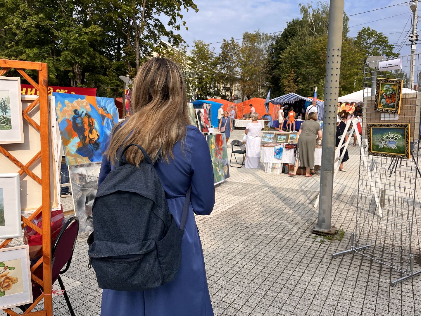 Шаховская, вернисаж, выставка, День города