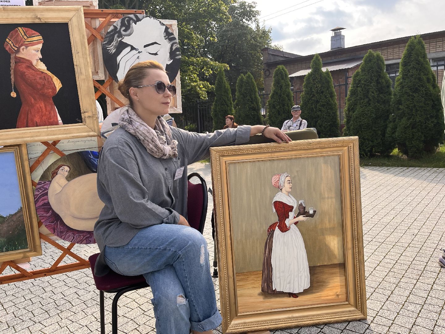 Шаховская, вернисаж, выставка, День города