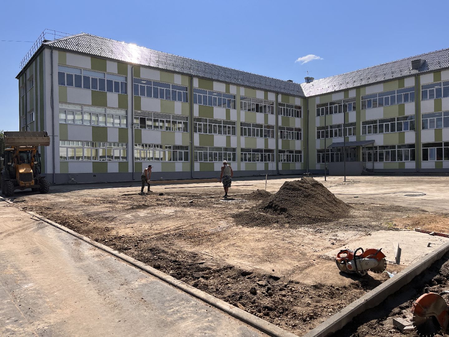 Шаховская, гимназия, школа, благоустройство