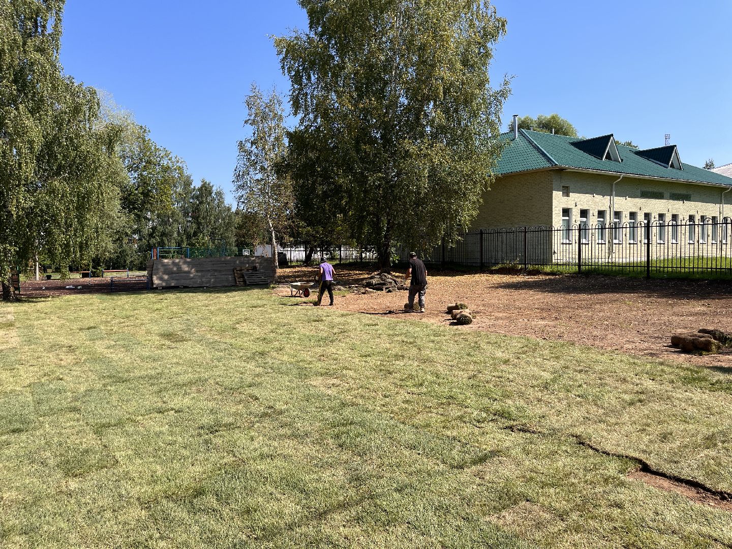 Шаховская, гимназия, школа, благоустройство