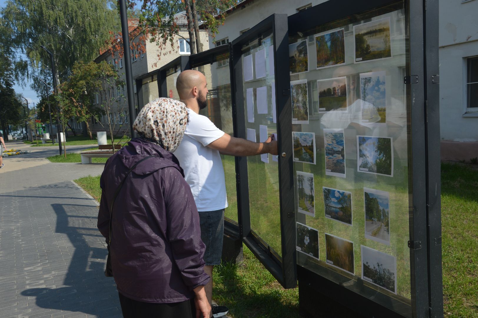 Шатура, Бульвар Мира, выставка, фото, GALA, молодёжный центр