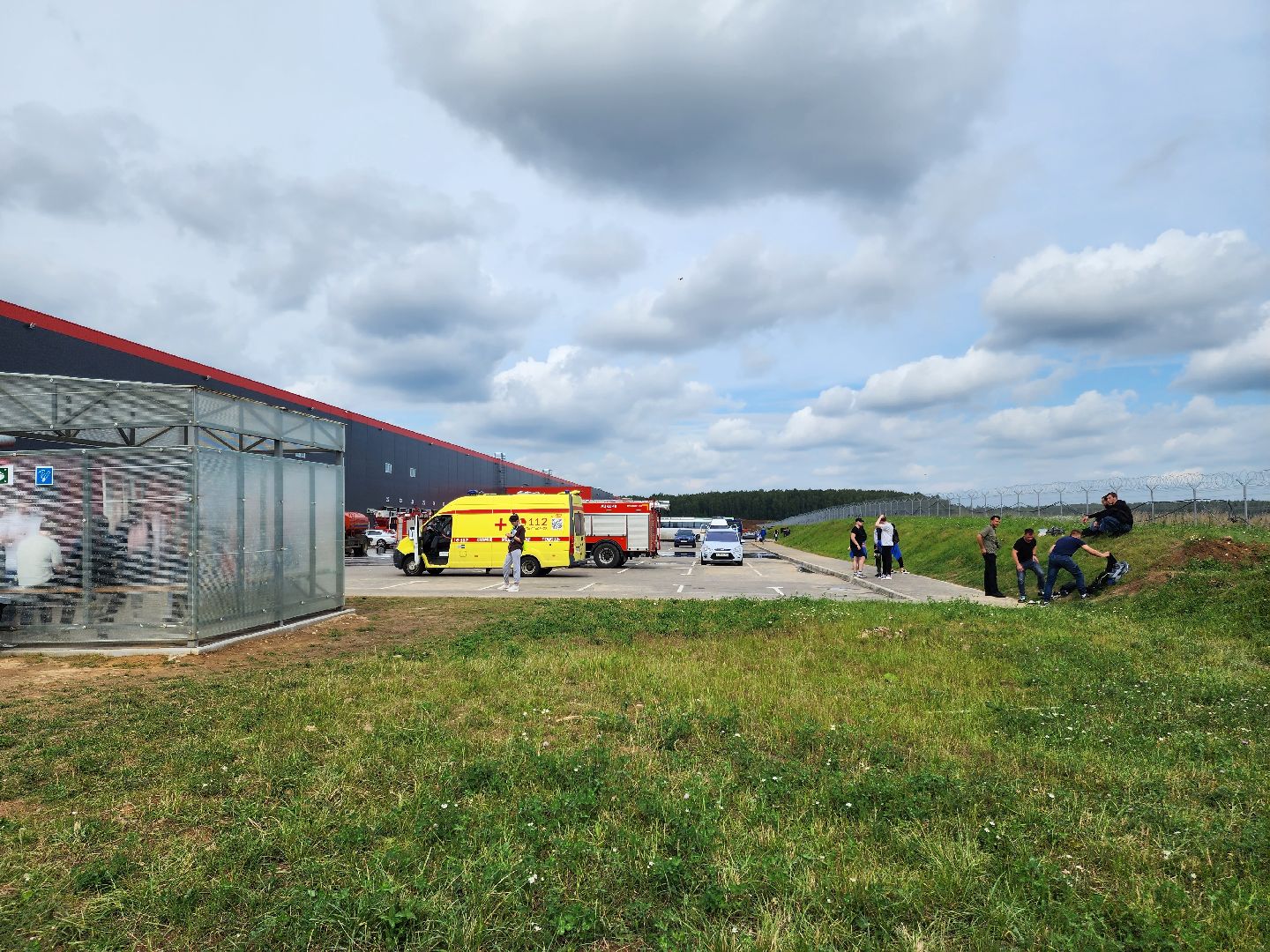 Подольск, пожар, озон, склад