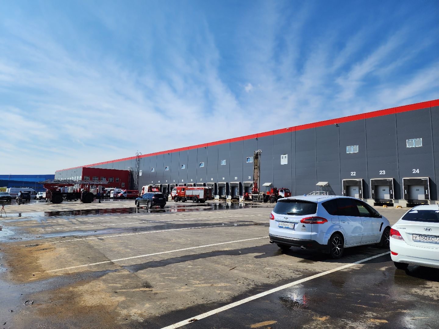 Подольск, пожар, озон, склад