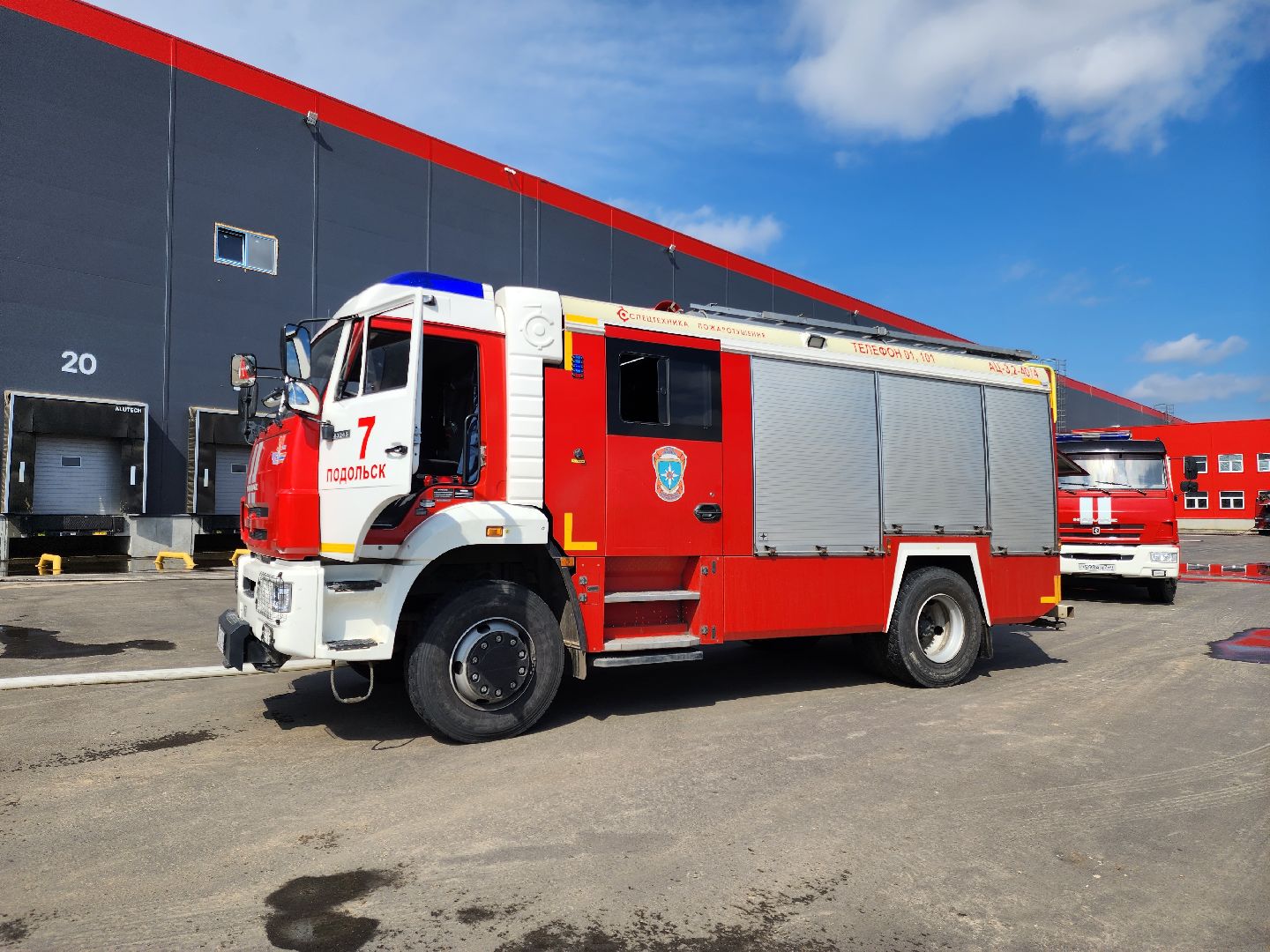 Подольск, пожар, озон, склад