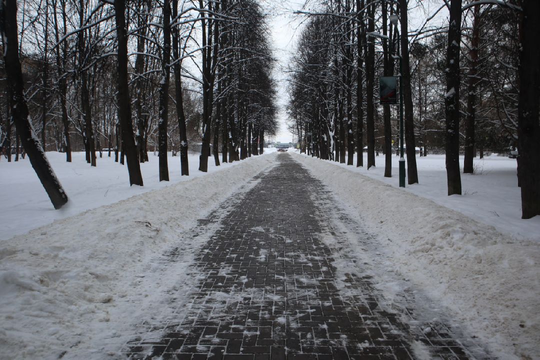 Пущино, уборка дорог, ЖКХ