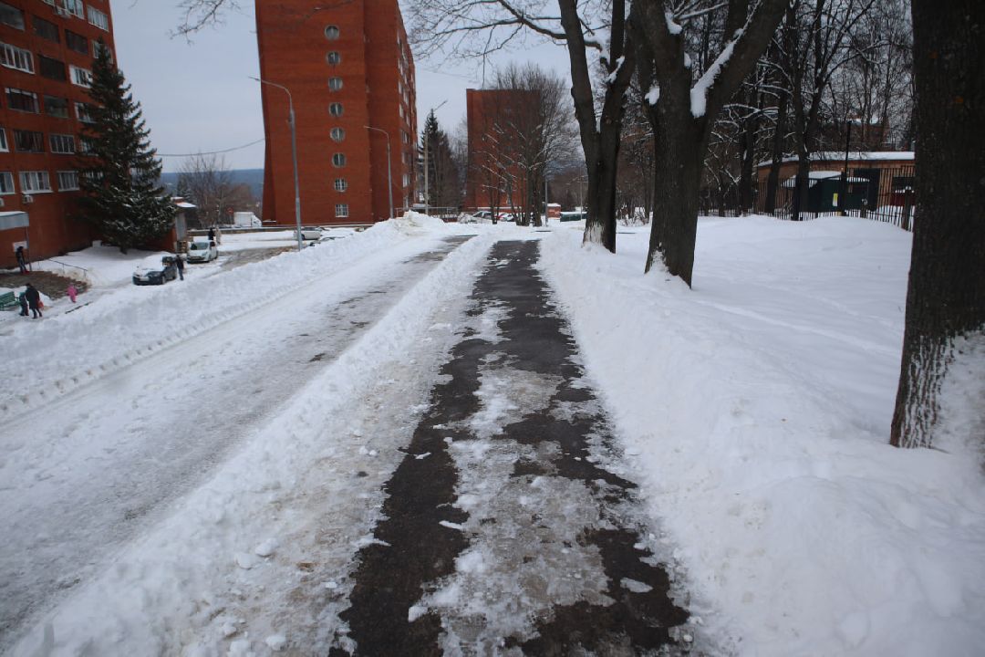 Пущино, уборка дорог, ЖКХ