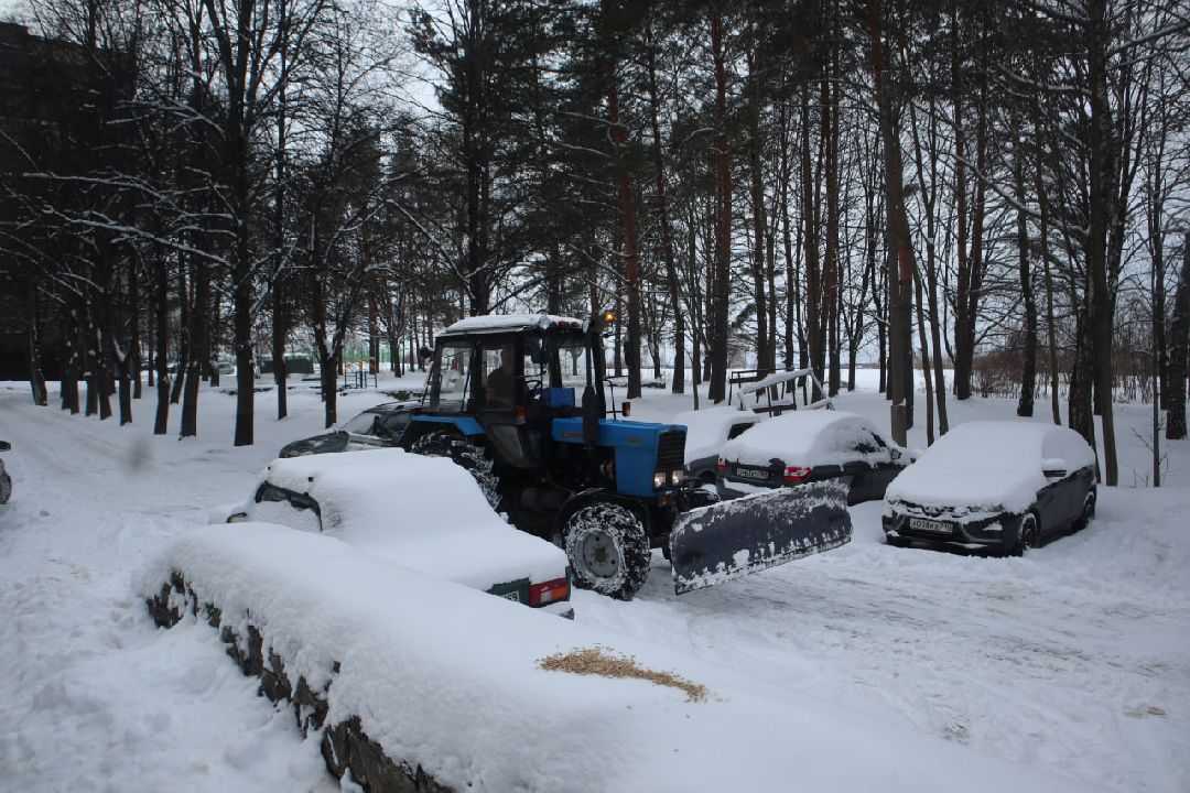 Пущино, уборка дорог, ЖКХ