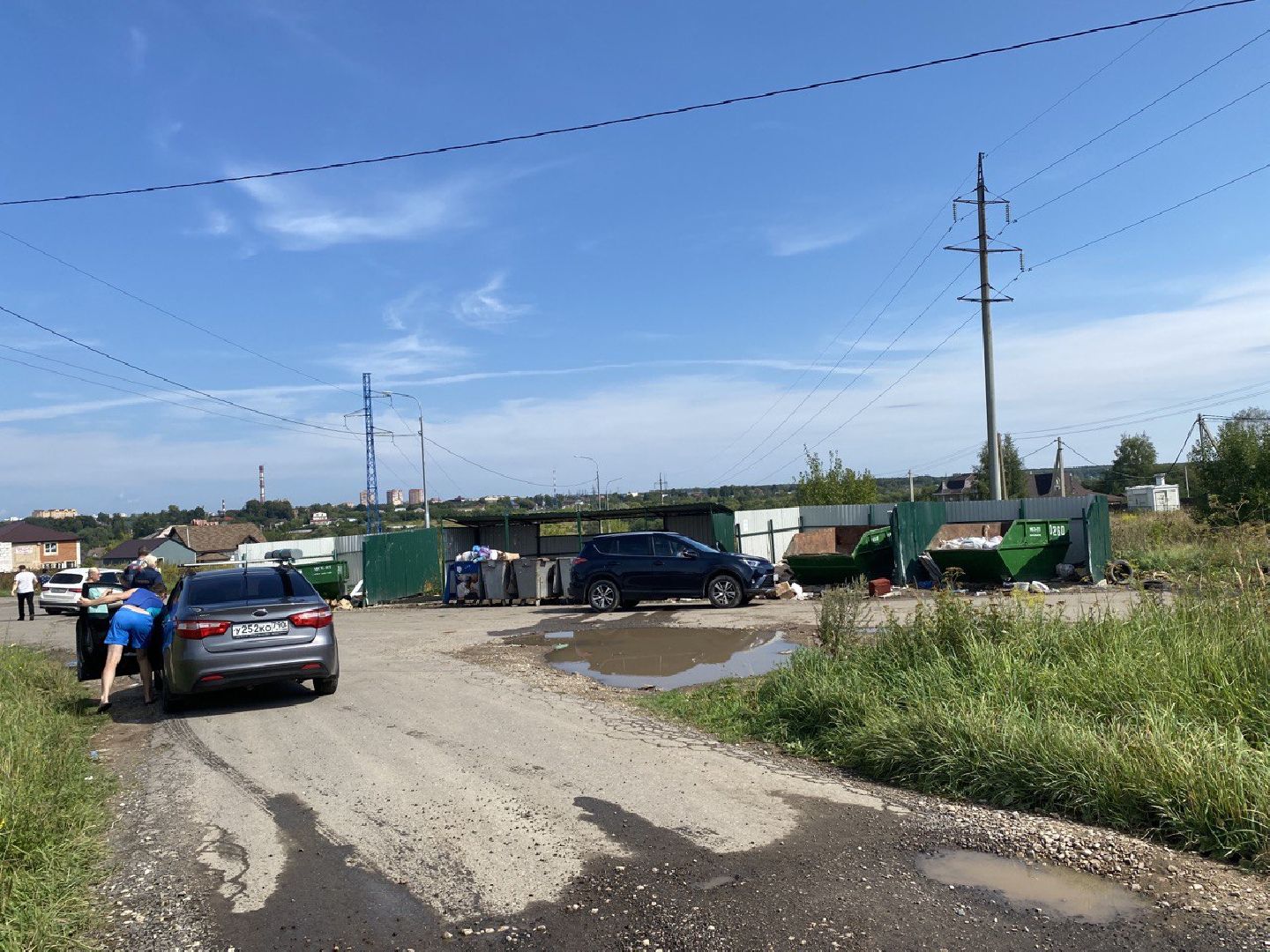 Чехов, ГУСТ, рейд, контейнерная площадка, мусор