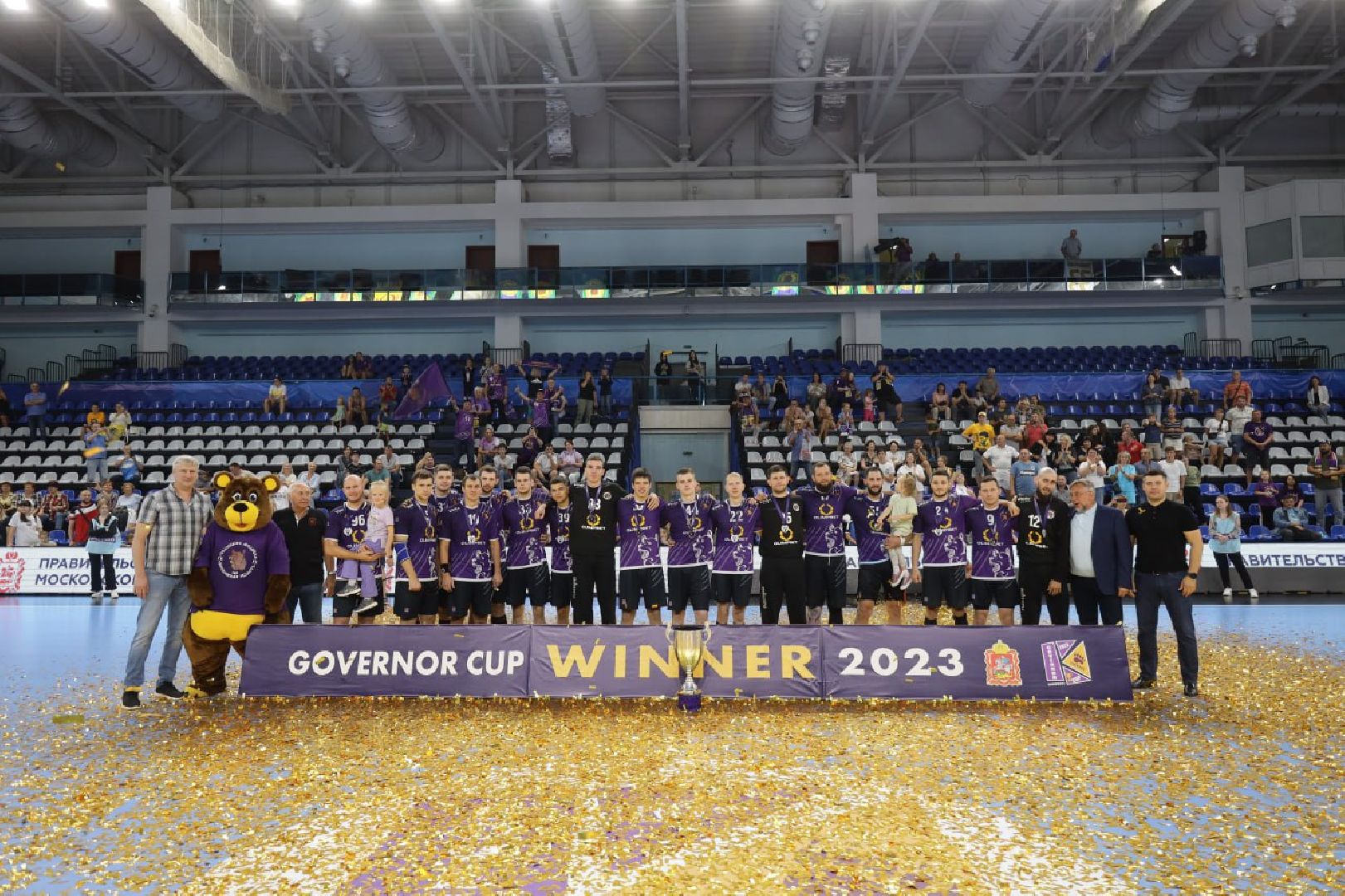 Чехов, спорт, Чеховские медведи, кубок губернатора, победа