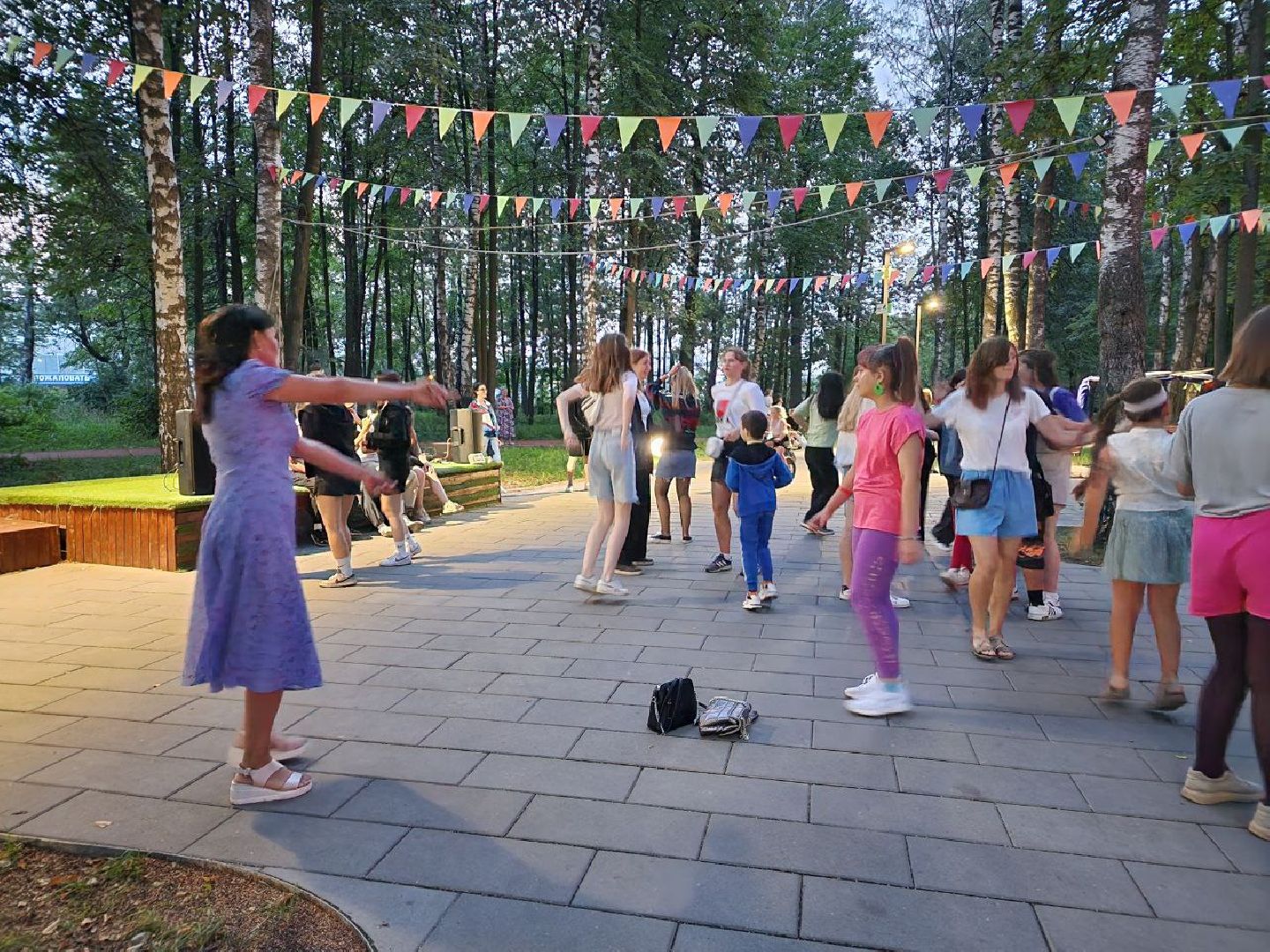 дискотека, парк, Лосино-Петровский