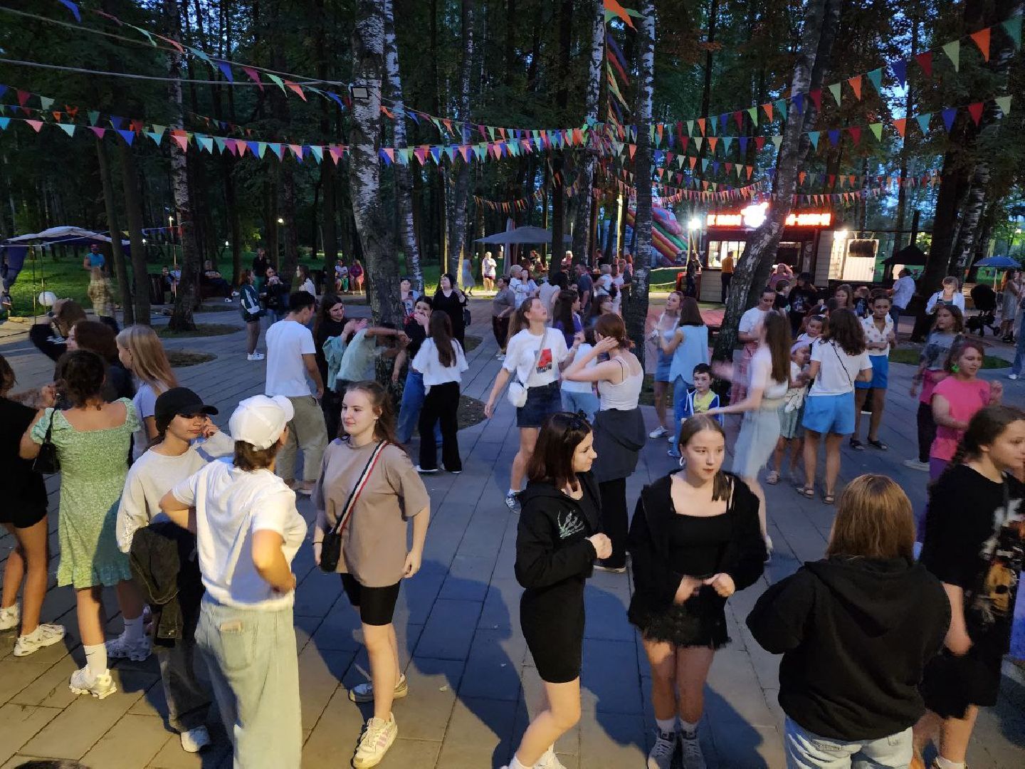 дискотека, парк, Лосино-Петровский