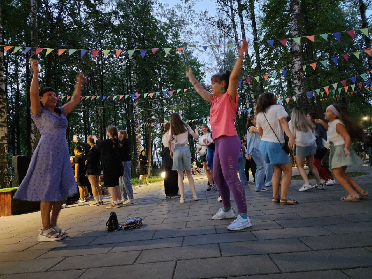 дискотека, парк, Лосино-Петровский