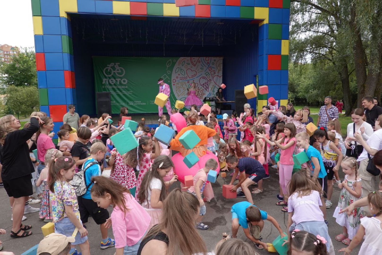 Серпухов, Подмосковье, парк, Барби пати, дети