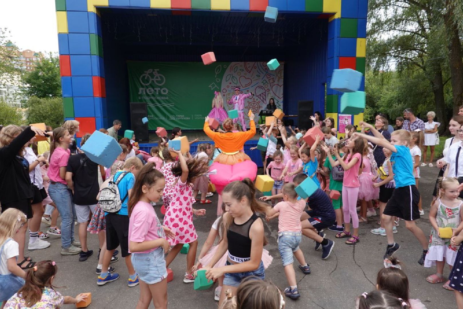 Серпухов, Подмосковье, парк, Барби пати, дети