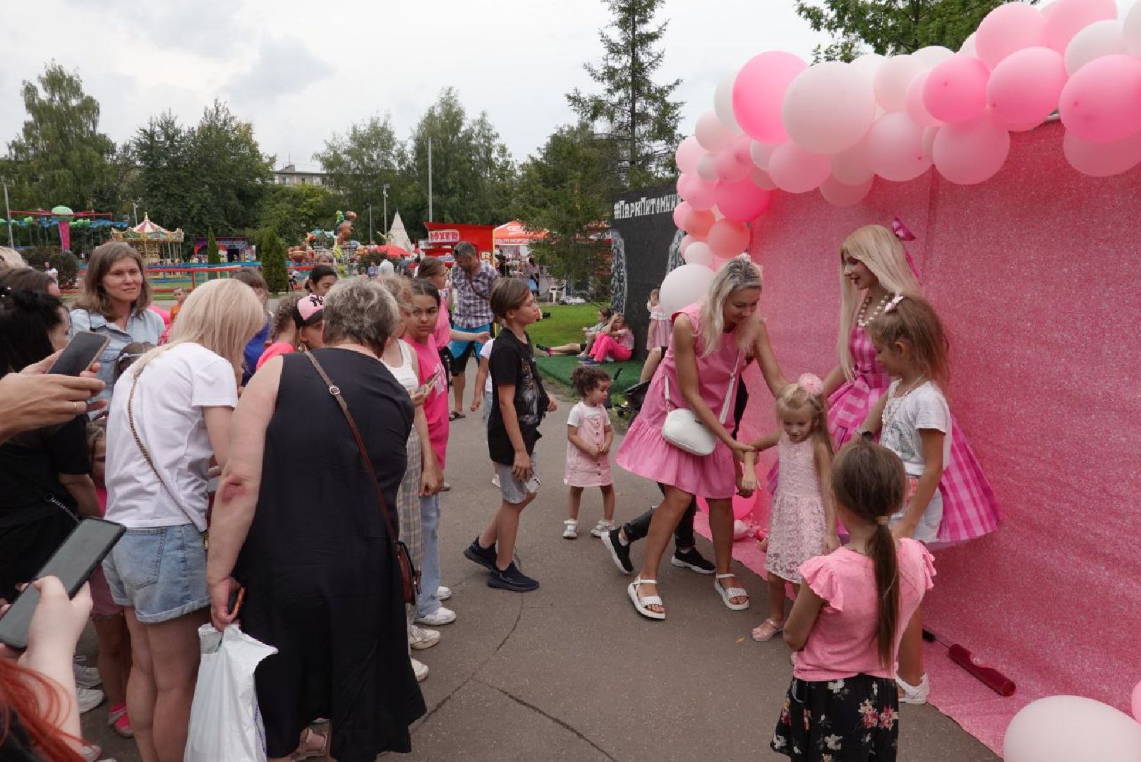 Серпухов, Подмосковье, парк, Барби пати, дети