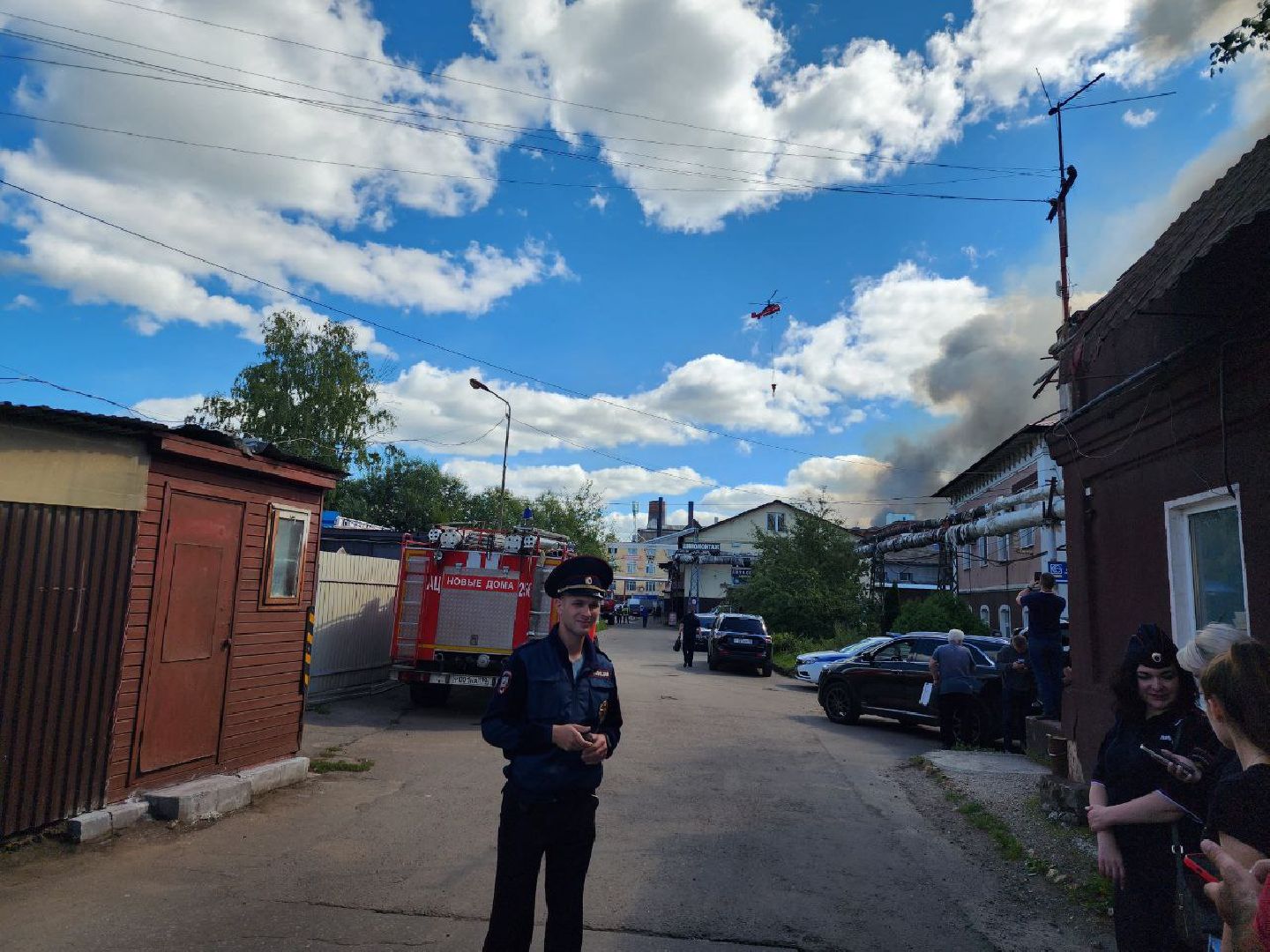 пожар, Ногинск, МЧС, администрация, ЧС