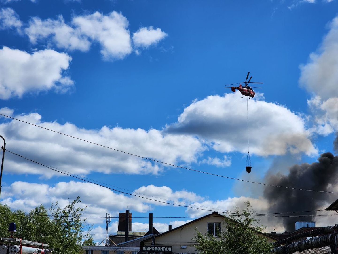 пожар, Ногинск, МЧС, администрация, ЧС