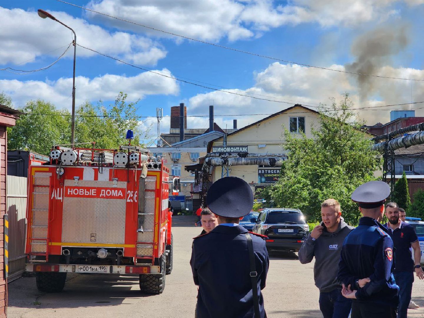 пожар, Ногинск, МЧС, администрация, ЧС