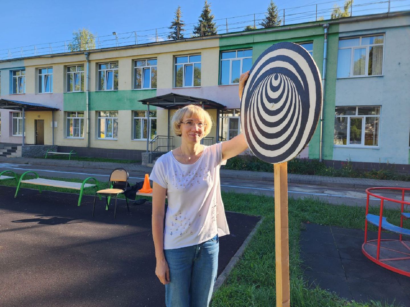 Красноармейск, Пушкинский, дети, воспитатели, тауматроп