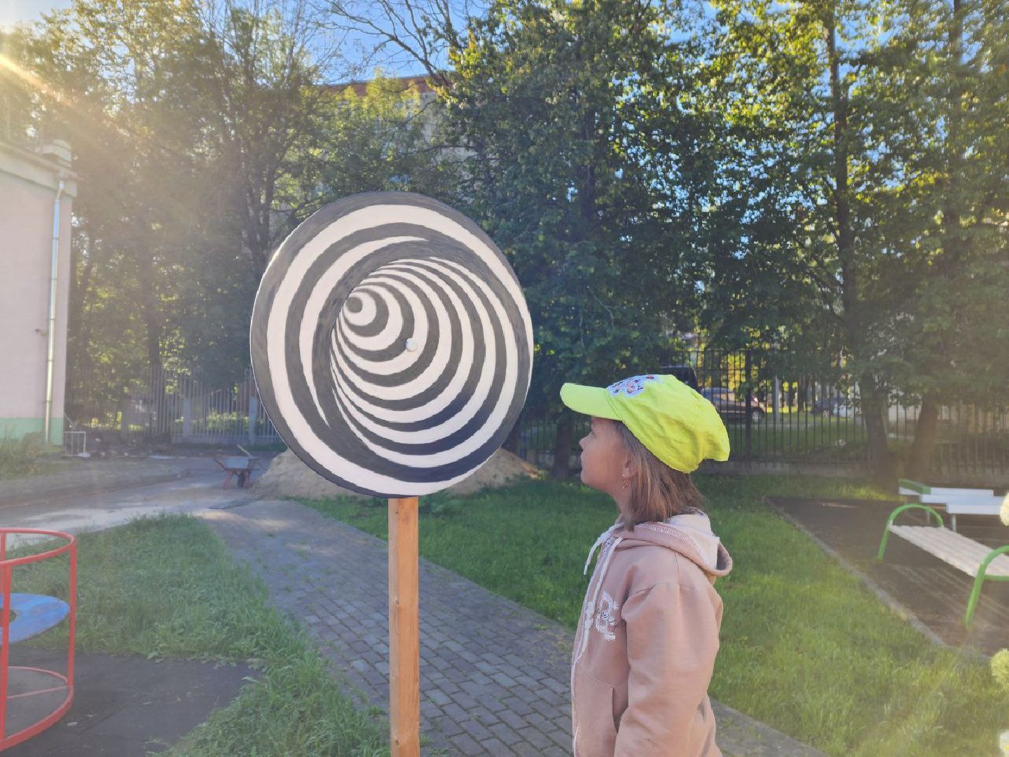 Красноармейск, Пушкинский, дети, воспитатели, тауматроп