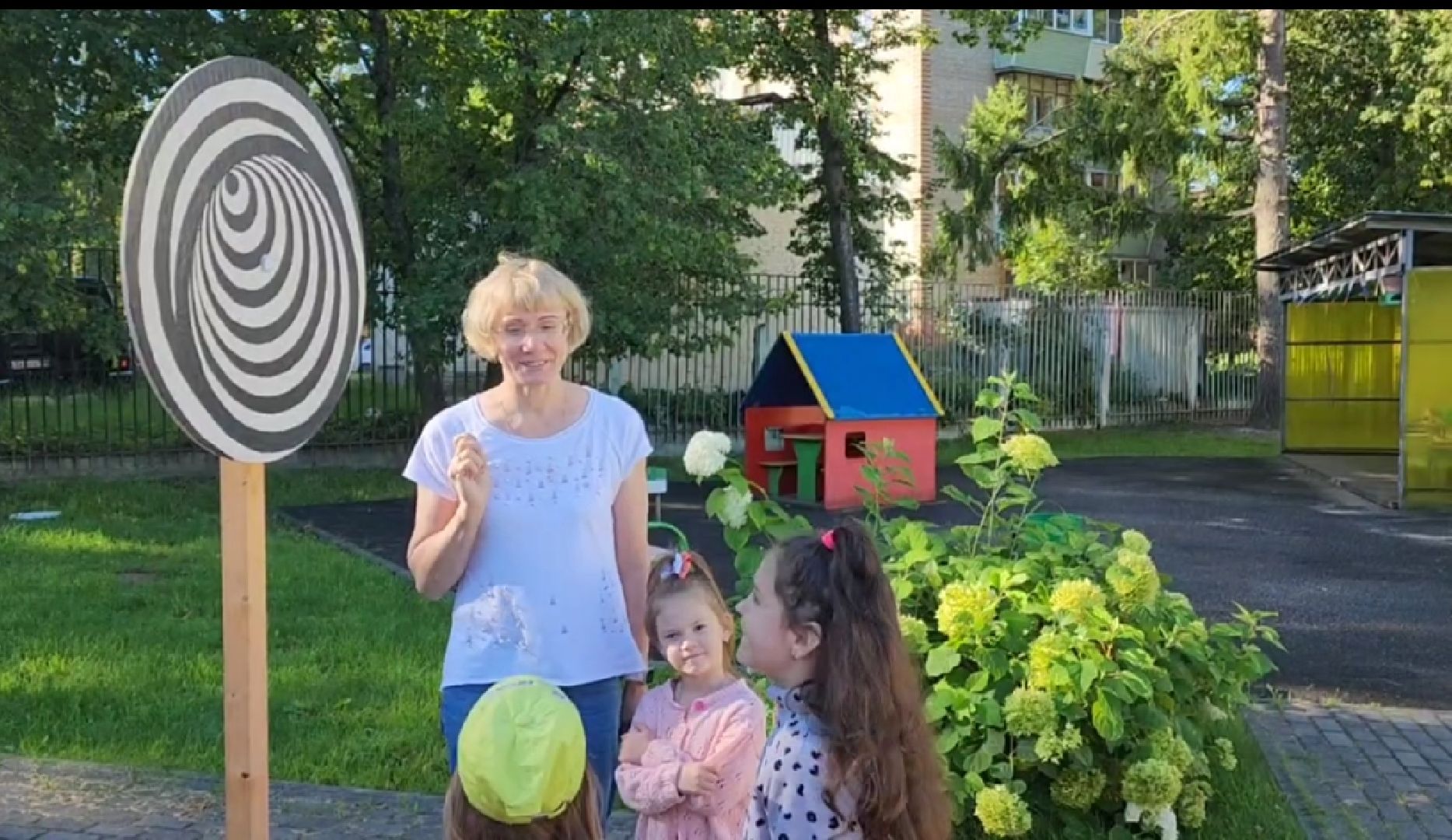 Красноармейск, Пушкинский, дети, воспитатели, тауматроп