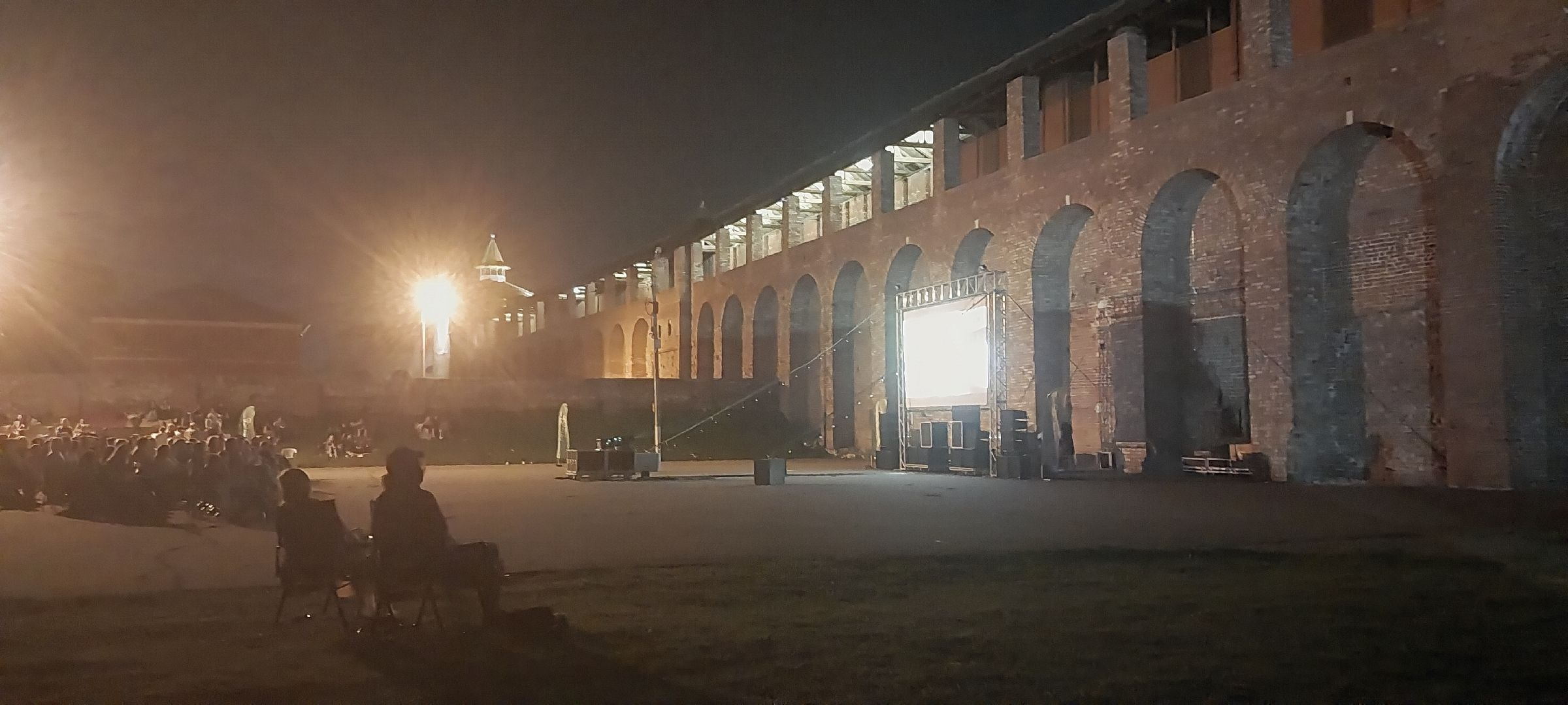 Коломна, культура, кинопоказ, лето в Подмосковье