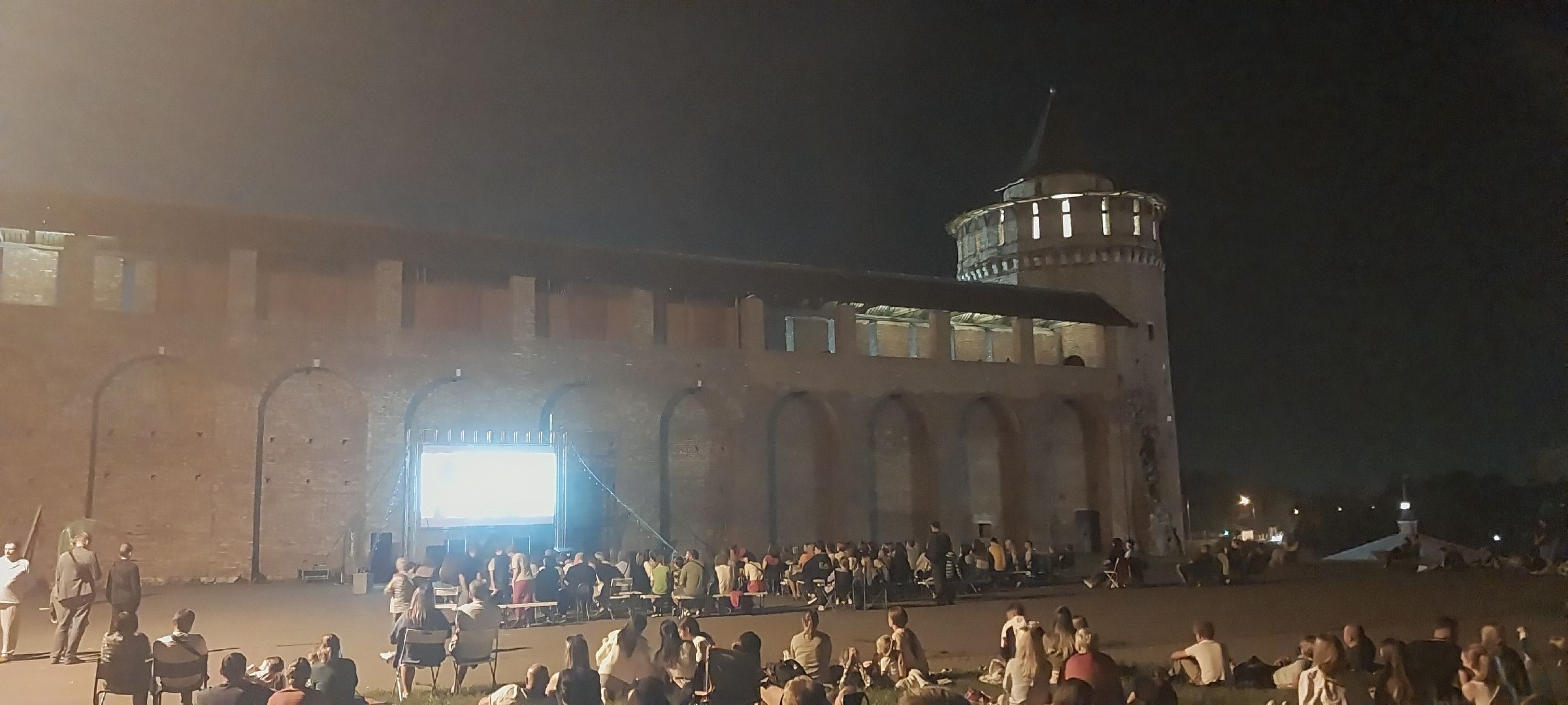 Коломна, культура, кинопоказ, лето в Подмосковье